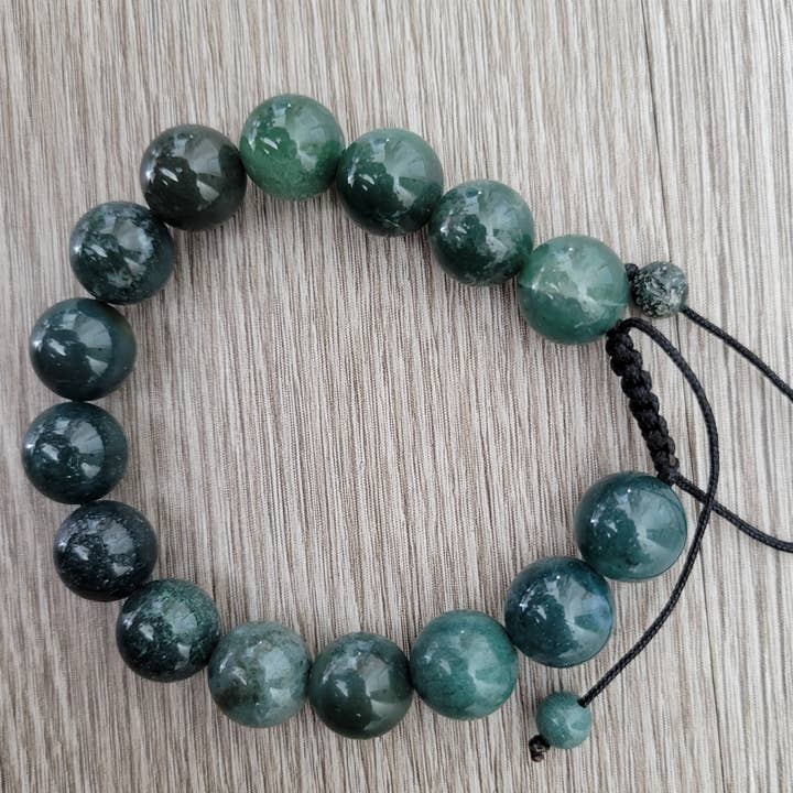 MUSGO ÁGATA PULL 12MM TRAÇÃO por atacado de Naturally Stoned