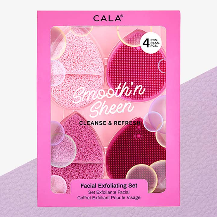 Sensibling Corp. - Wholesale Facial Cleanser - 4PCS - Cleanse and Refresh Facial Exfoliating Set