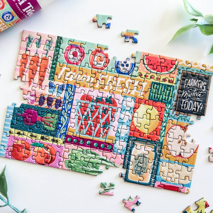 Spaghetti Tree Puzzles and Games - Wholesale Puzzle - Adult - Farmers Market 150 Pc Mini Puzzle2