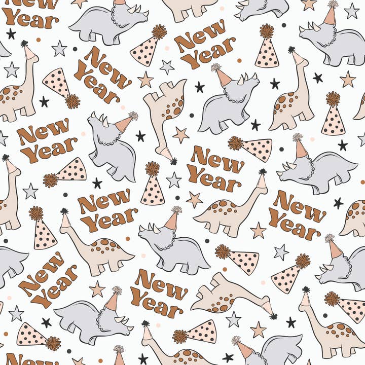 New Year, New Roar Bandana - Pre Order for wholesale by Jersey Border Collars