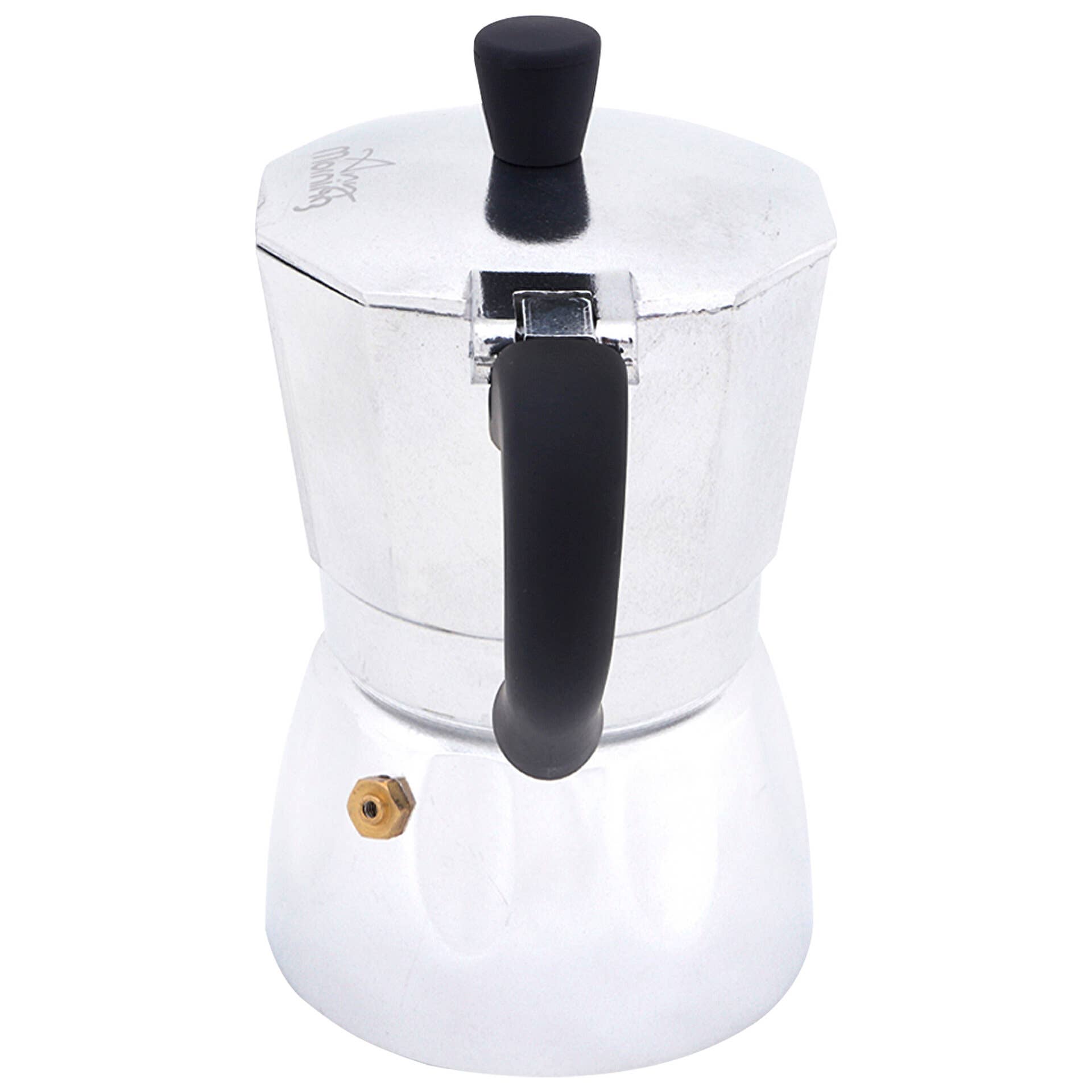 Biggbrands - Wholesale Espresso Maker - Any Morning Hes-6 Aluminum Espresso Coffee Maker 20 Oz5