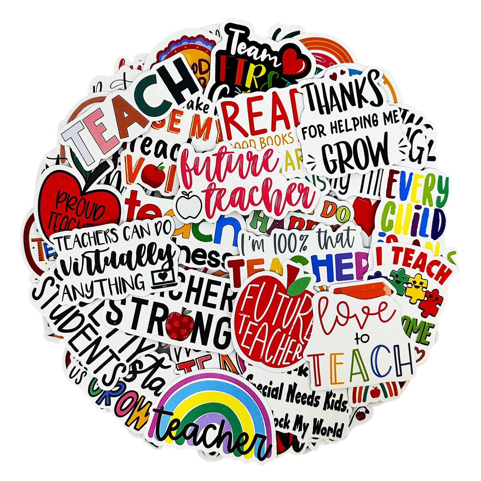 Wrapables.com - Wholesale Sticker - Wrapables Waterproof Vinyl Stickers, 100pcs42