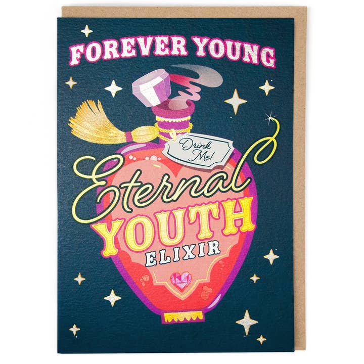 Cath Tate Cards – wholesale Birthday card – FOREVER YOUNG