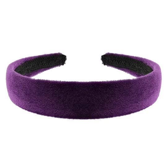 Topkids Accessories – wholesale Fashion headband – women's – Velvet Alice Bands Luxury Headband Head Band Hairband Hair Band Adult Women Ladies Girls Kids Wedding Bride Fashion Aliceband Wonderland 2.5cm 1" Thick Wide24