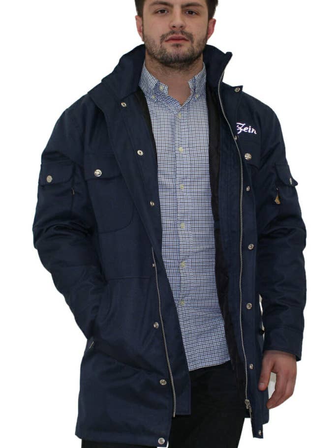 Parka Jacket - Light Grey for wholesale by Zein