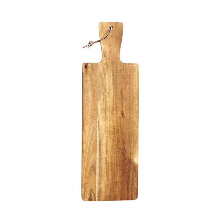 Creative Gifts International Inc. - Wholesale Cutting board - Acacia Wood Handled Bread Board2