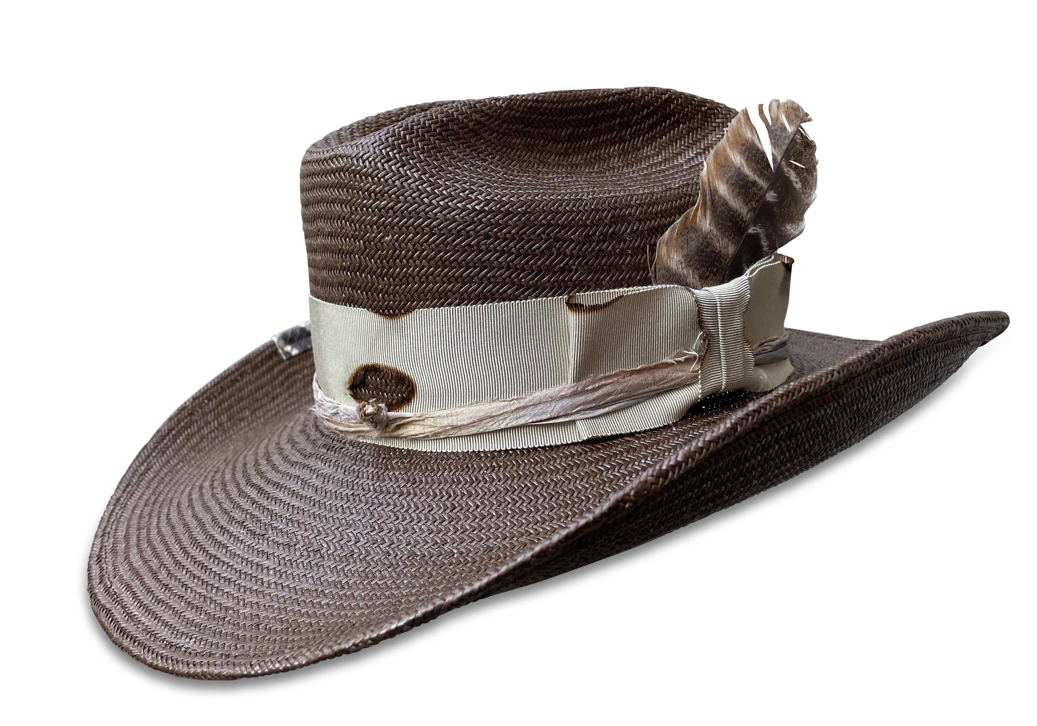 Cha Cha's House of Ill Repute - Wholesale Cowboy Hat - Women's - La Petite Chatte - Straw Cowboy Hat6