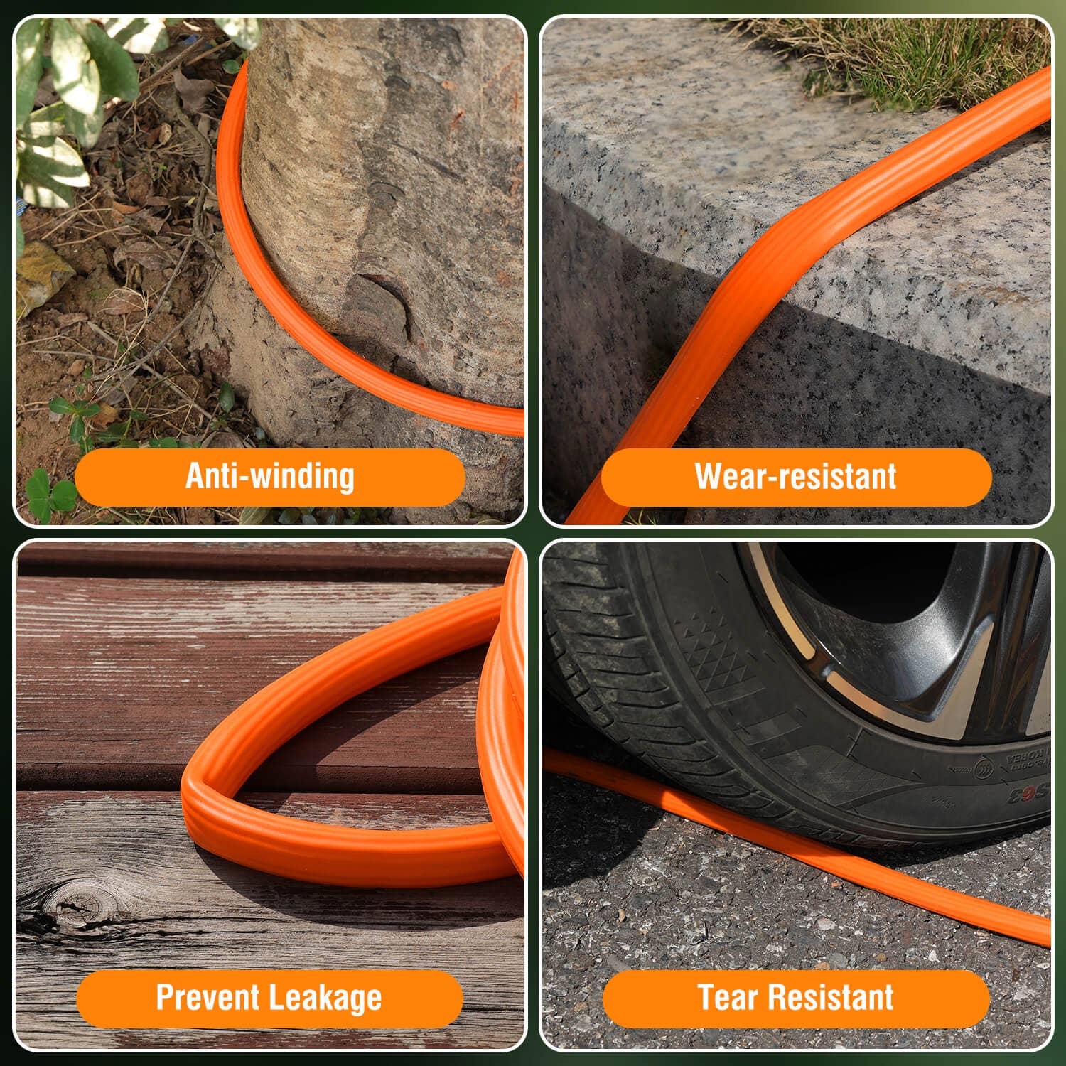 Airthereal - Wholesale Tuingereedschap - 15 meter uitbreidbare tuinslang met 10-in-1 sproeikop3