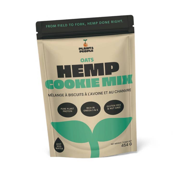 Mélange pour biscuits au chanvre et à l'avoine pour la vente par Plant & People