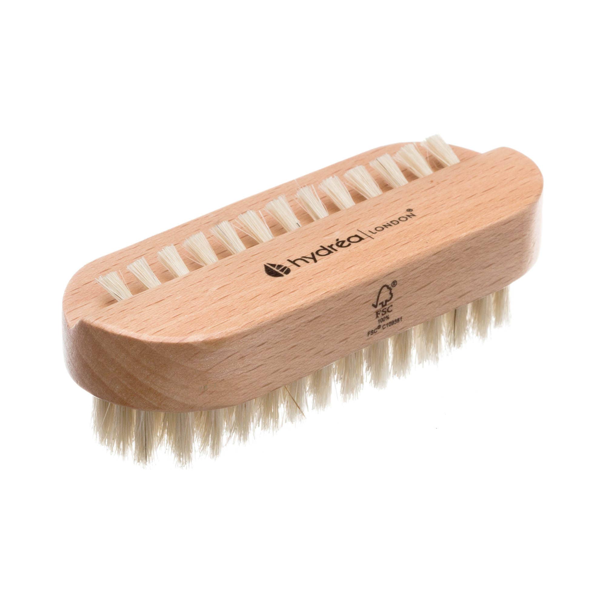 Hydréa London - Wholesale Body Brush - Dual Sided Hand & Nail Brush with Natural Bristle1