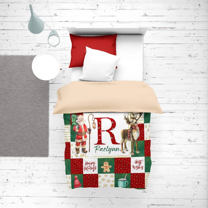 Gepersonaliseerd Kerst Dekbedovertrek voor wholesale door Empowering Decor