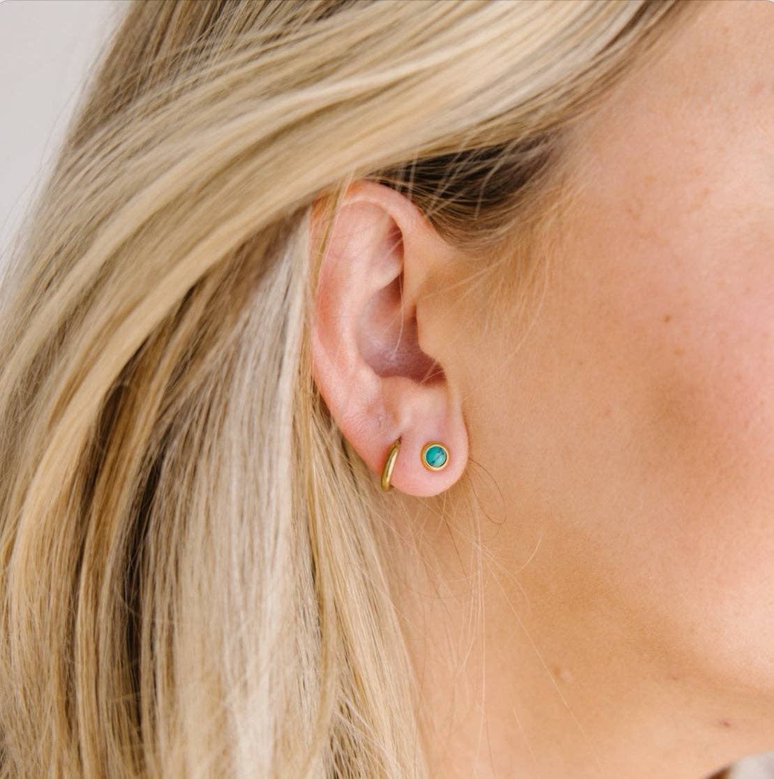 Pierced Co – Engroshandel Ørestikkere – Turkis Stud1