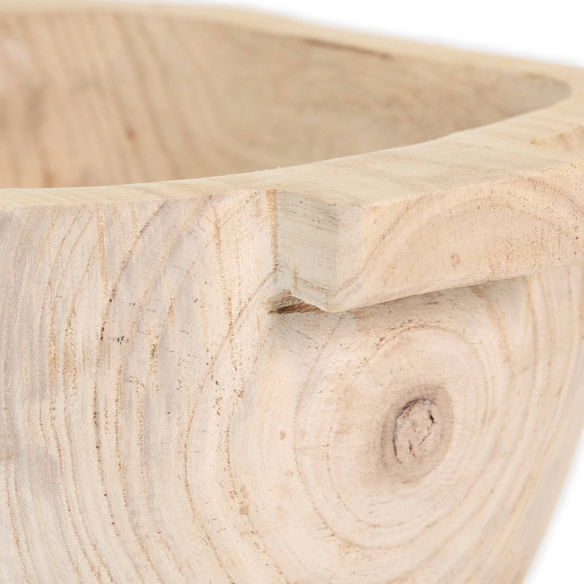 Andaluca - Vente Assiettes/plats/bols de décoration - Bol à manche ovale Paulownia4