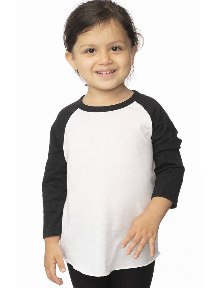 Royal Apparel - Wholesale T-Shirt - Kids - Toddler Triblend Raglan Baseball Shirt7