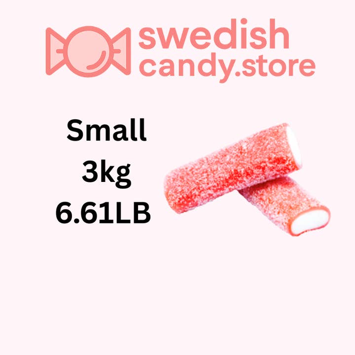 Xl Sour Strawberry 3kg/6.61lb for wholesale by Swedish Candy.Store - Swedish Candy