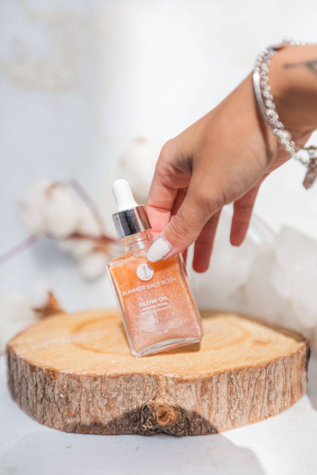 Summer Salt Body - Vendita all'ingrosso Olio bagno/corpo - Glow Oil Mystic Rose - 30 ml4