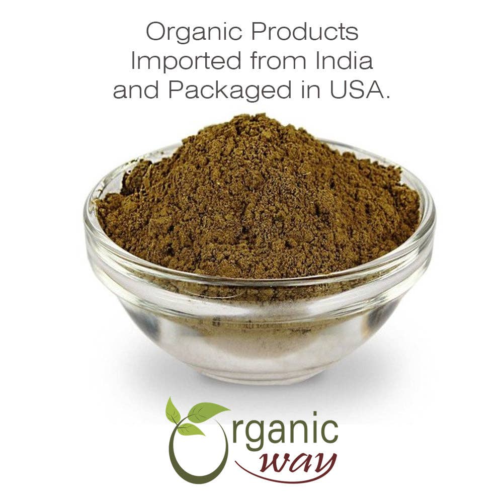 Organic Way LLC - Wholesale Herbs - Krishna Tulsi/Holy Basil Powder (Ocimum Tenuiflorum) - Herbal Tea | Kosher & USDA Certified | Vegan, Non-GMO & Gluten Free | Resealable Bag | 100% Raw from India1