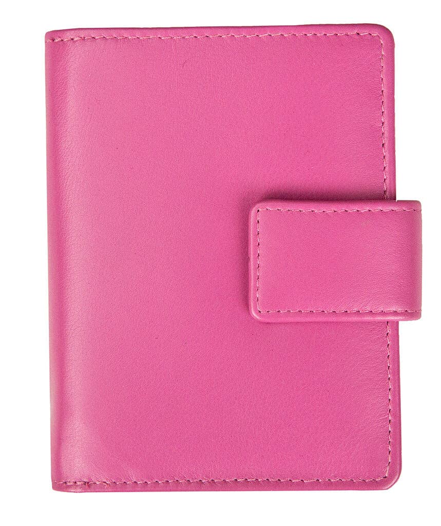 PRIMEHIDE - Vente Portefeuille – femme - Petit sac à main en cuir à trois volets Verona - 23117