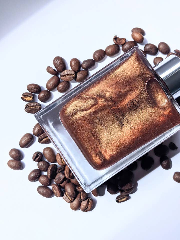 Coffee infused Body Oil 100ml for wholesale by Naturopathic Alchemy