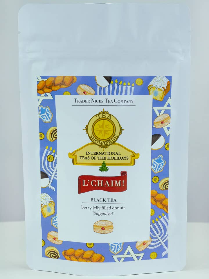 Teas of the World Holidays: L’ Chaim! for wholesale by Trader Nicks Tea Company