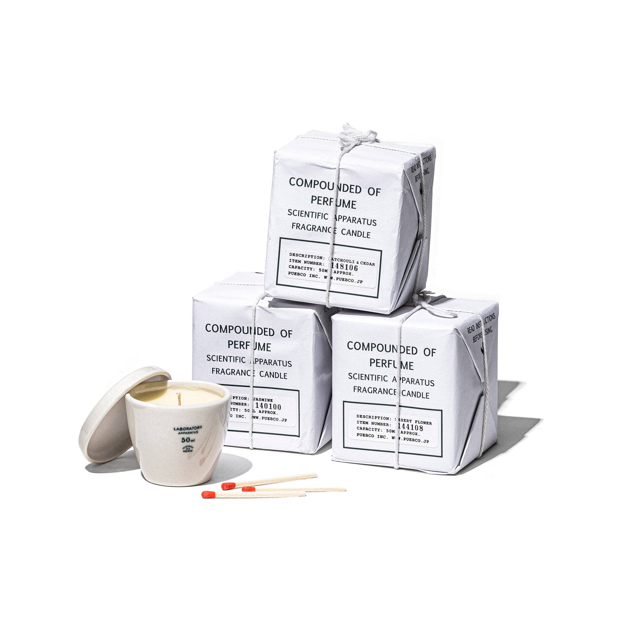 Puebco - Wholesale Jar/Filled Candle - SCIENTIFIC CANDLE - JASMINE3