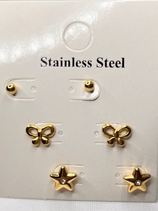 Boucles d'oreilles clous premium pour femmes pour la vente par Fui fui jewelry llc