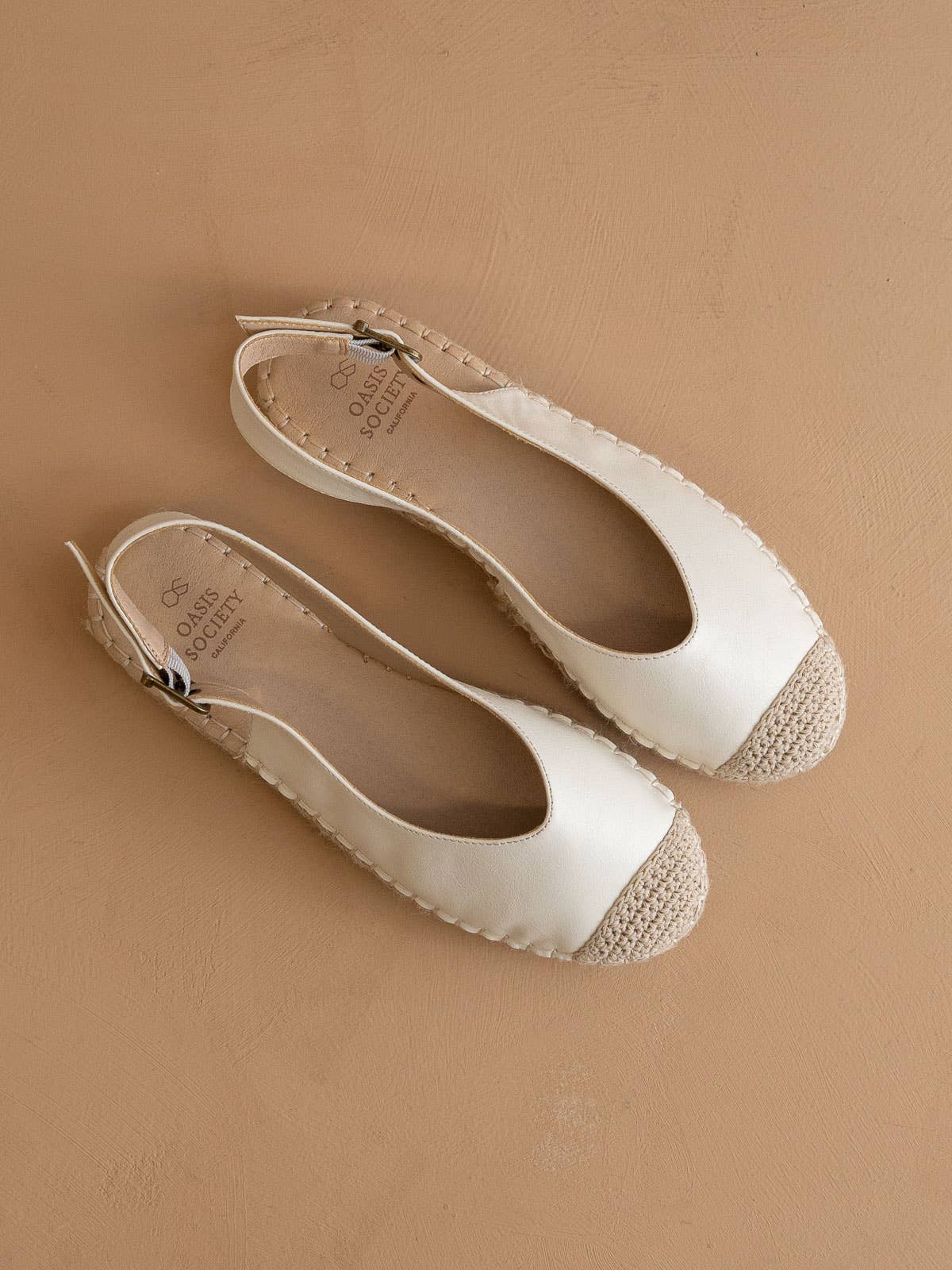 The Massa White | Ballet Inspired Espadrille Flat for wholesale on Faire4