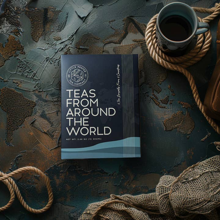 Little Prayer Tea Company - Wholesale Retailer Sample - Food & Drink - Teas From Around The World Sampler Gift Box