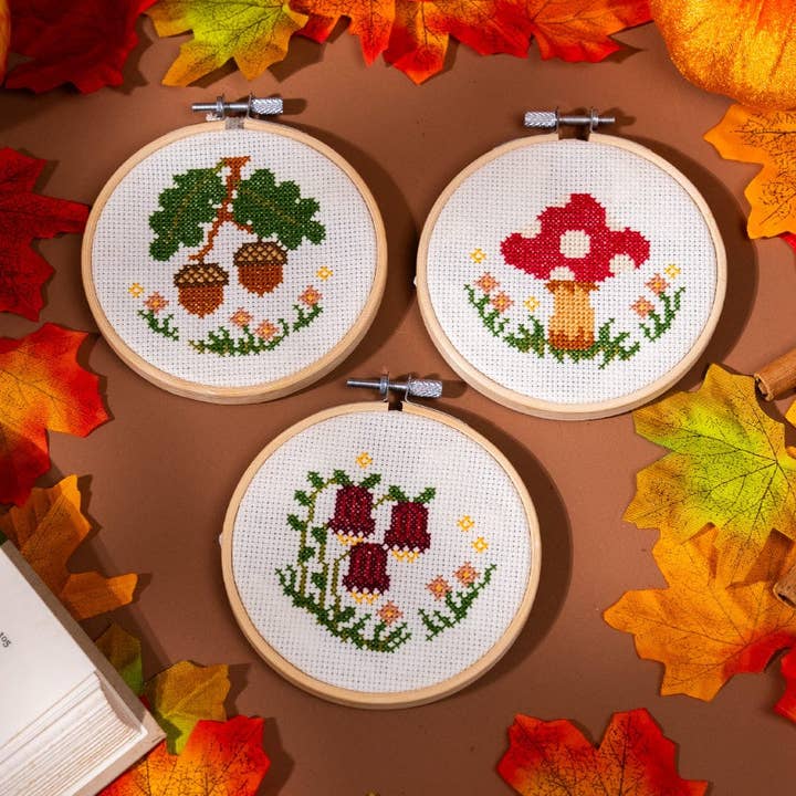 FOREST MINIS - Kit de Ponto Cruz por atacado de Craft Club