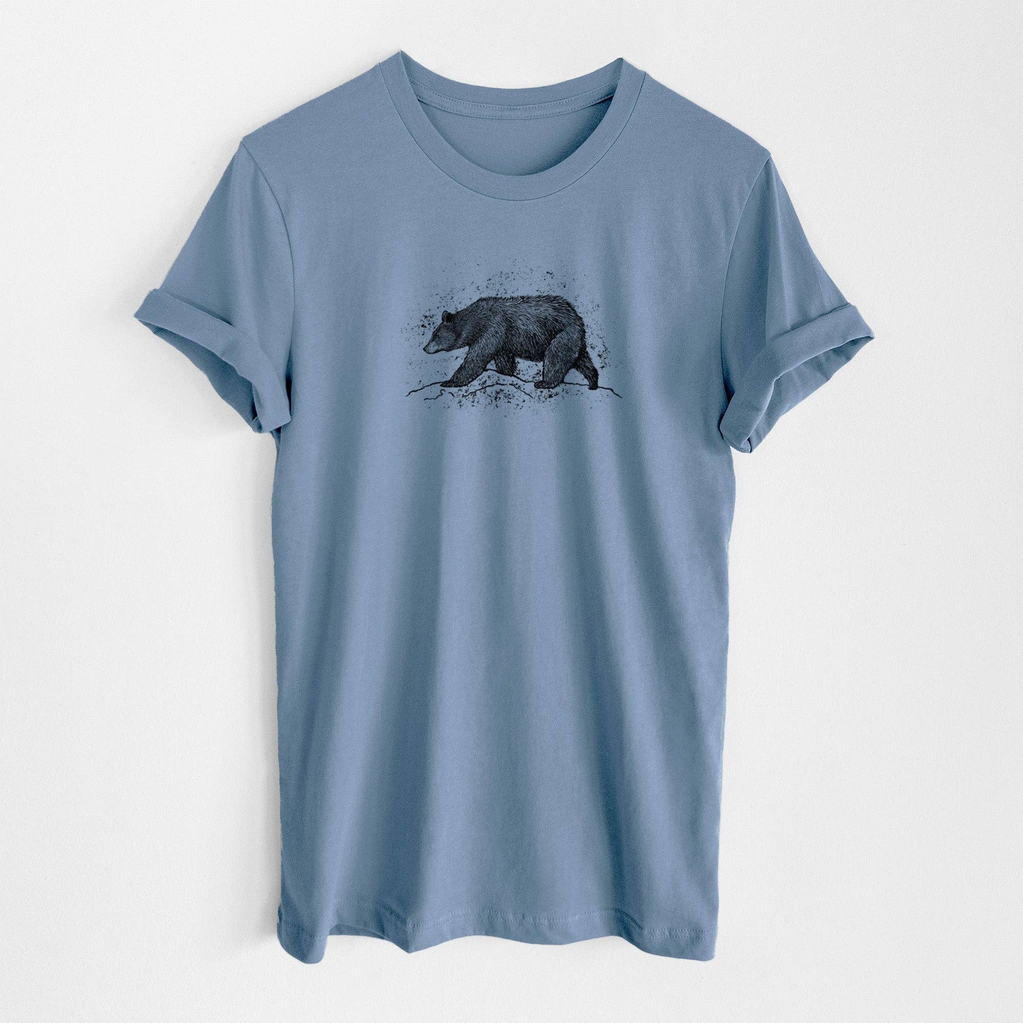 Because Tees - Wholesale Screen Printed T-Shirt - Unisex - Black Bear - Lightweight 100% Cotton Unisex Crewneck6