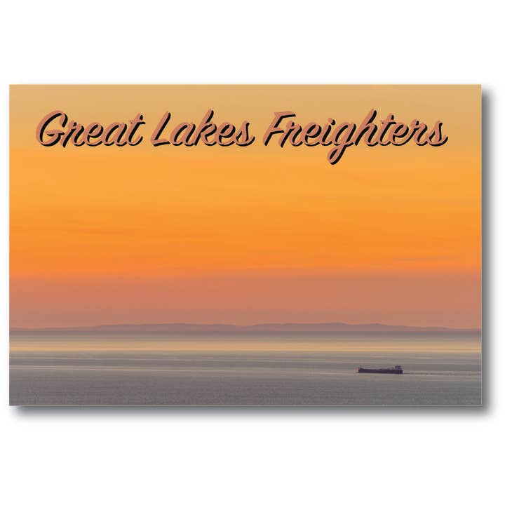 GREAT LAKES FREIGHTERS - Generic Postcard for wholesale by Phil Stagg Photography