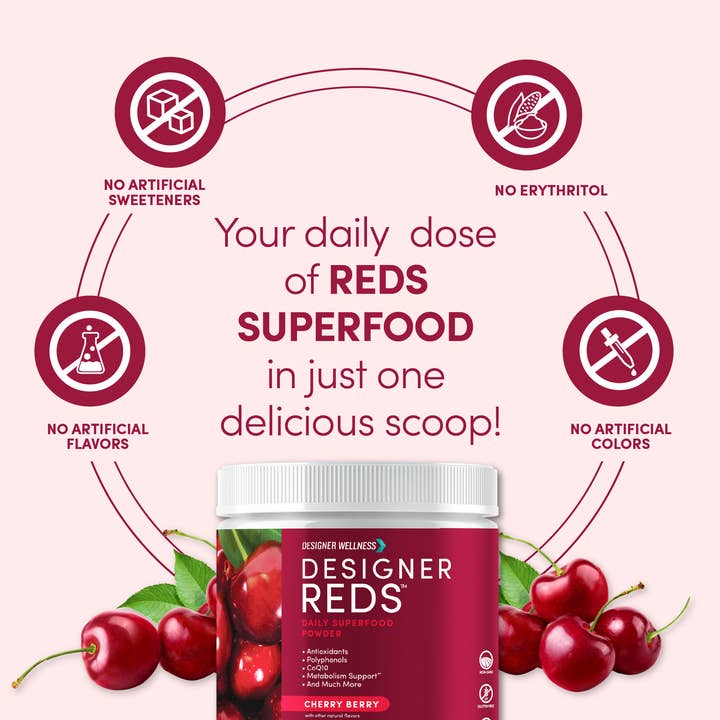 Designer Wellness - Wholesale Protein/Superfood Powder - Designer Reds5