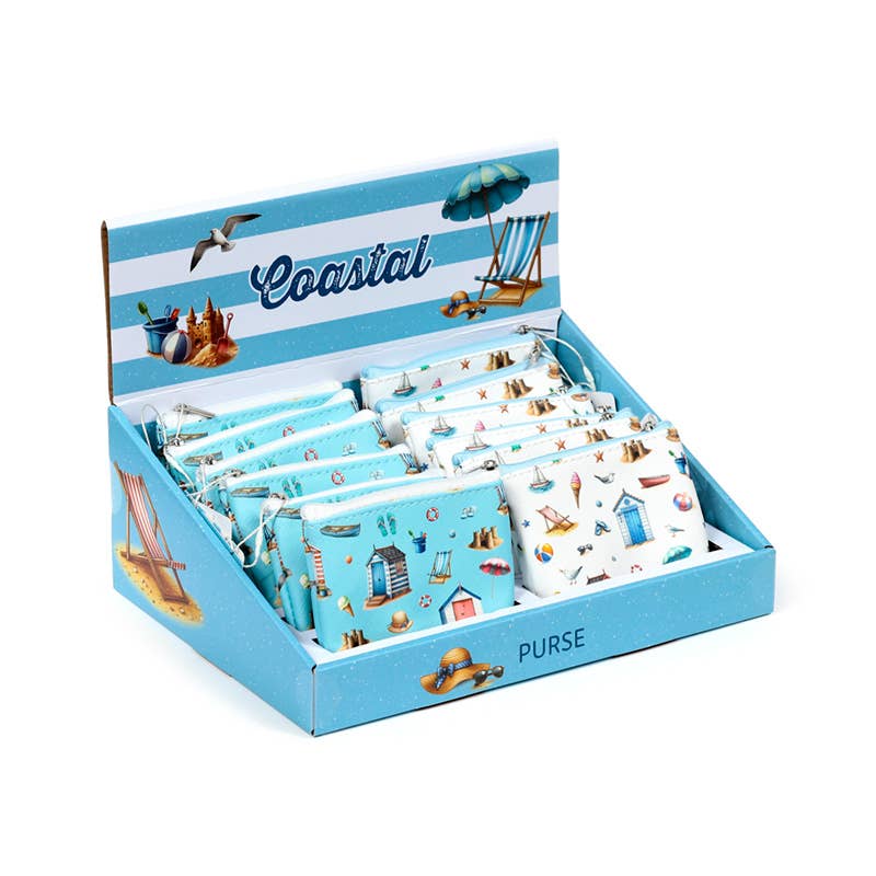 Puckator Ltd – wholesale Coin purse – Unisex – Coastal PVC Purse0