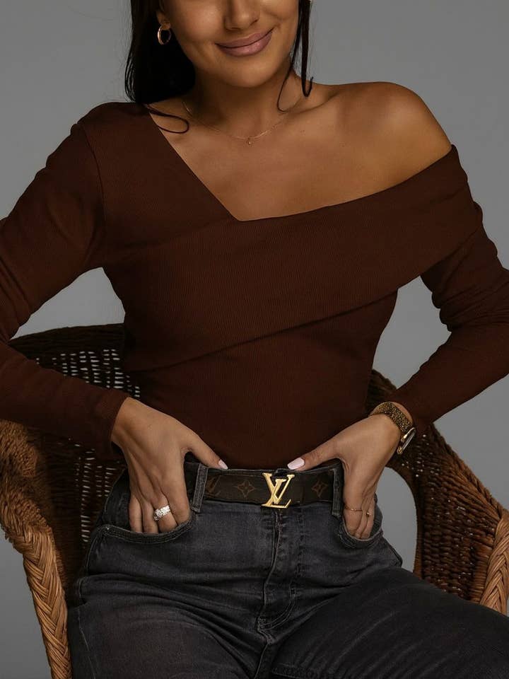 ESTEE BROWN - Wholesale Blouse - Women's - Off the shoulder top - 96852