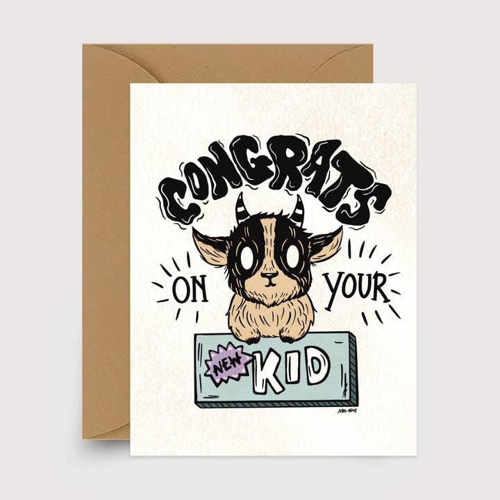 After Hours Creative - Wholesale Everyday Greeting Card - Congrats New Kid Card0