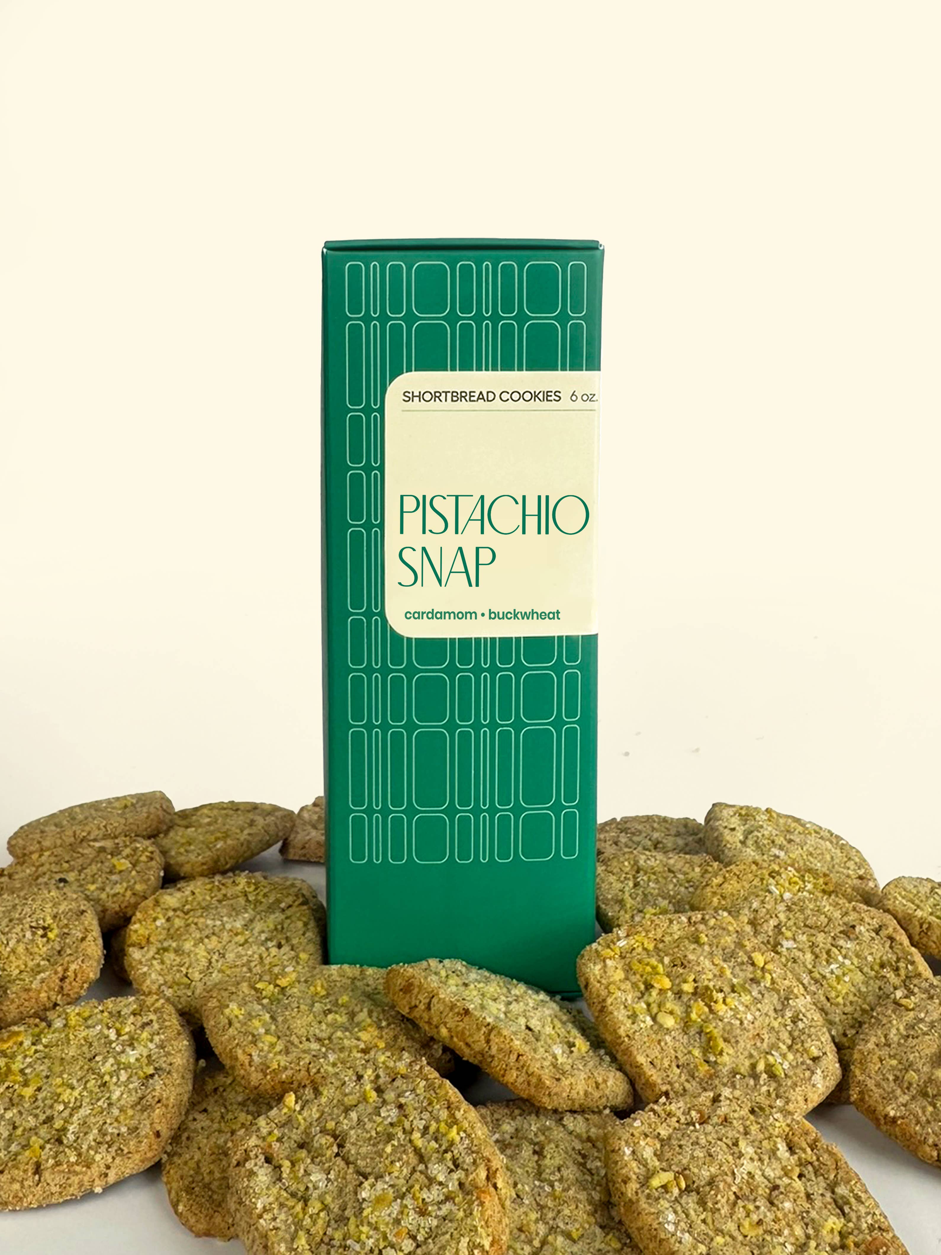 Sett Goods - Wholesale Cookie - Pistachio Snap (Shortbread Cookies)