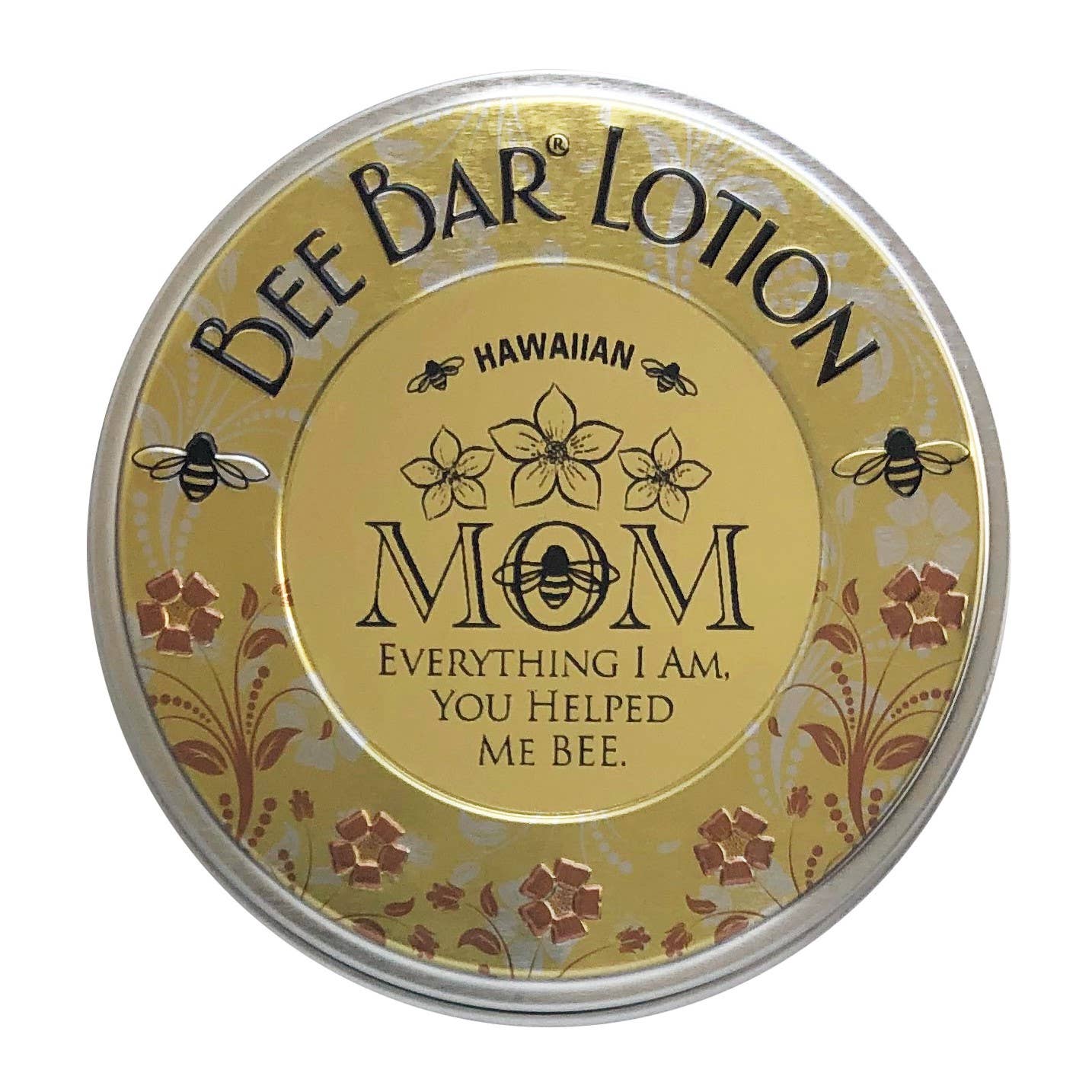 Honey House Naturals - Wholesale Solid Lotion - "Mom - Everything I Am ..." - Sentiment Bee Bar Lotion Bar3