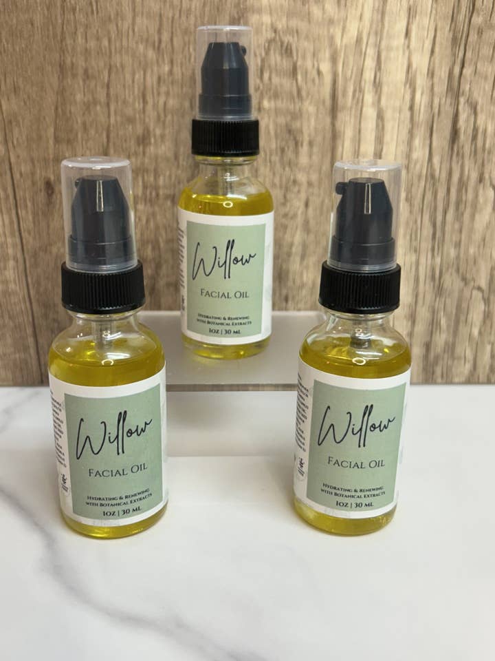 Willow Facial Oil for wholesale by Mayhaw Lane