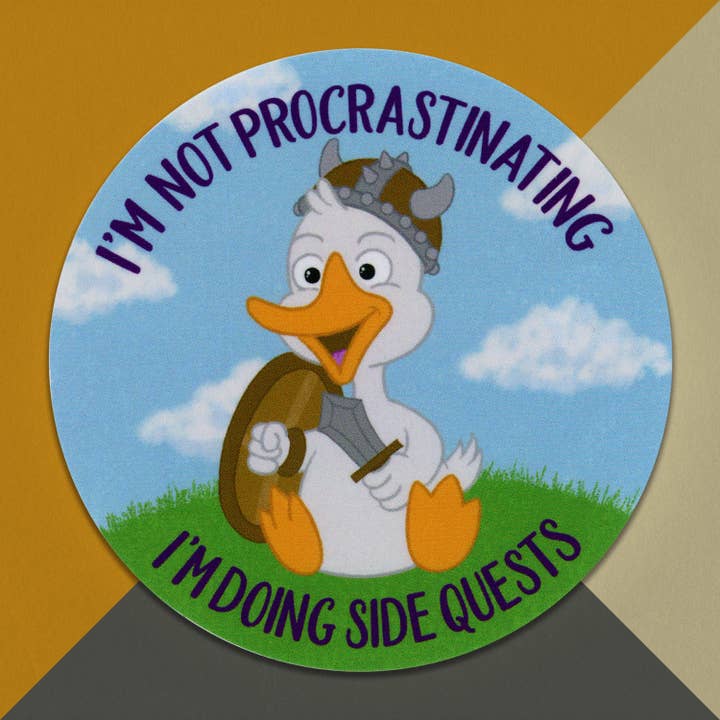 Adesivo Missioni secondarie per la vendita all'ingrosso da parte di The Raven and the Goose