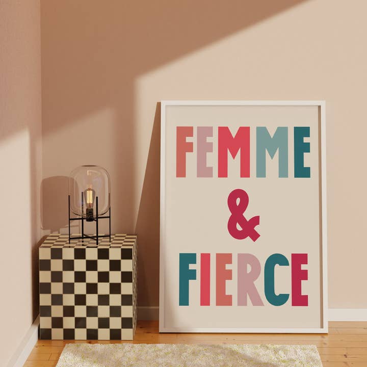 Lune Club - Wholesale Art Print - Femme and Fierce Print
