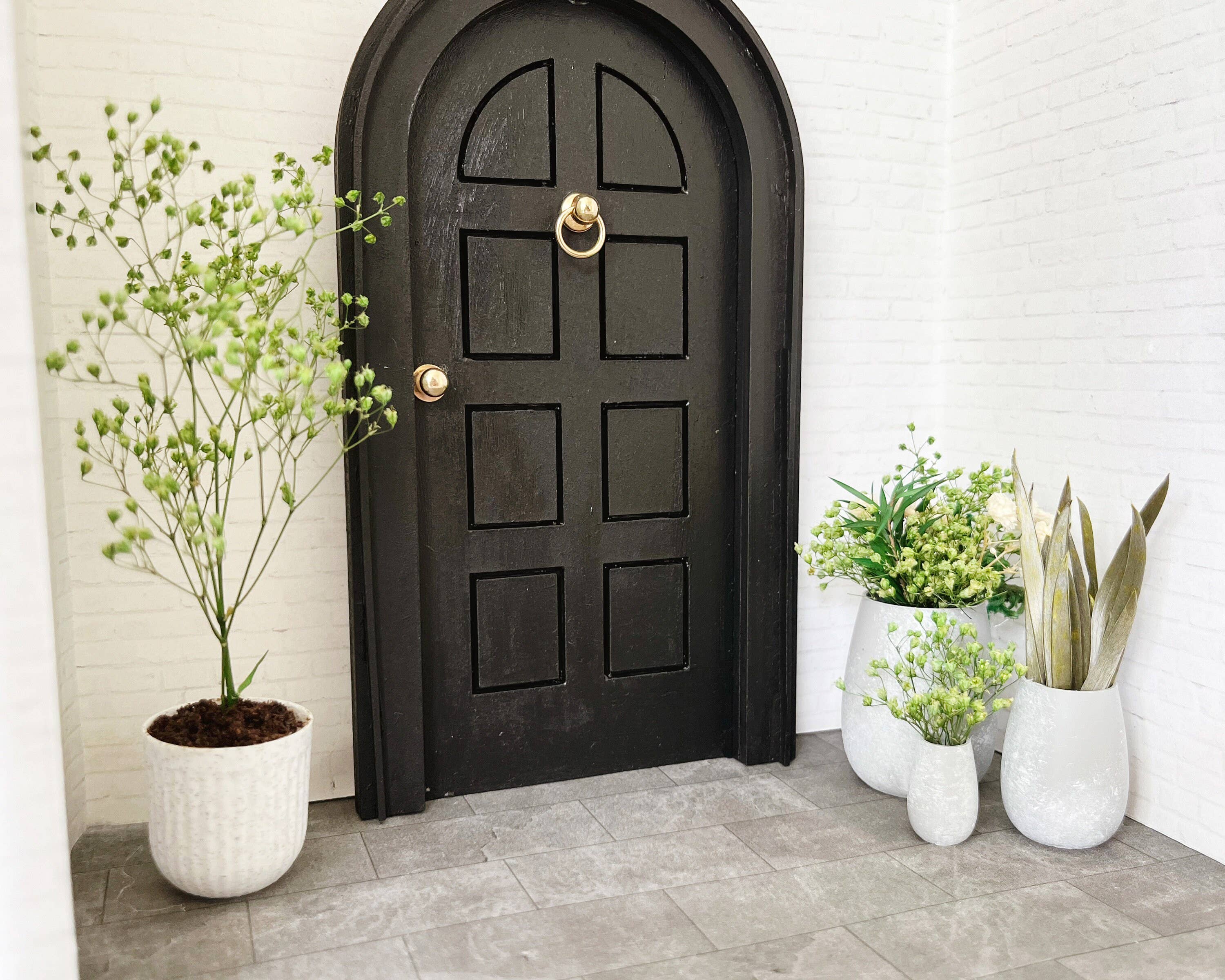 Miniette - Wholesale Decorative Tabletop Object - Miniature Dollhouse Plants: Set of 36