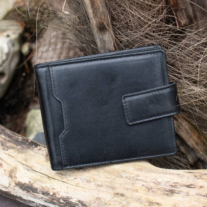 PRIMEHIDE - Wholesale Wallet - Men's - Alperto RFID Notecase Leather Wallet - 4269