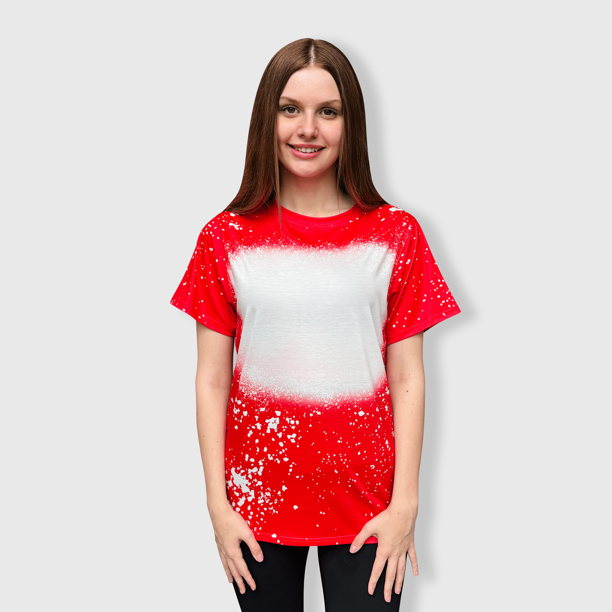 ILTEX Apparel - Wholesale T-Shirt - Women's - FAUX Bleached Tees - Adult10