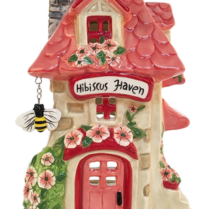 MAISON DE BOUGIES HAVRE D'HIBISCUS pour la vente par Blue Sky Clayworks