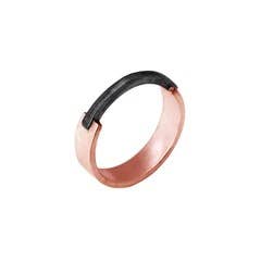 Limbo Jewelry - Wholesale Band/Stacked Ring - Ridge Ring - Copper5