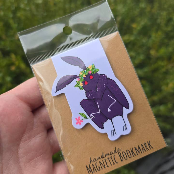 Marcador Magnético Floral Mothman - Primavera Páscoa Pastel por atacado de Salt Birch