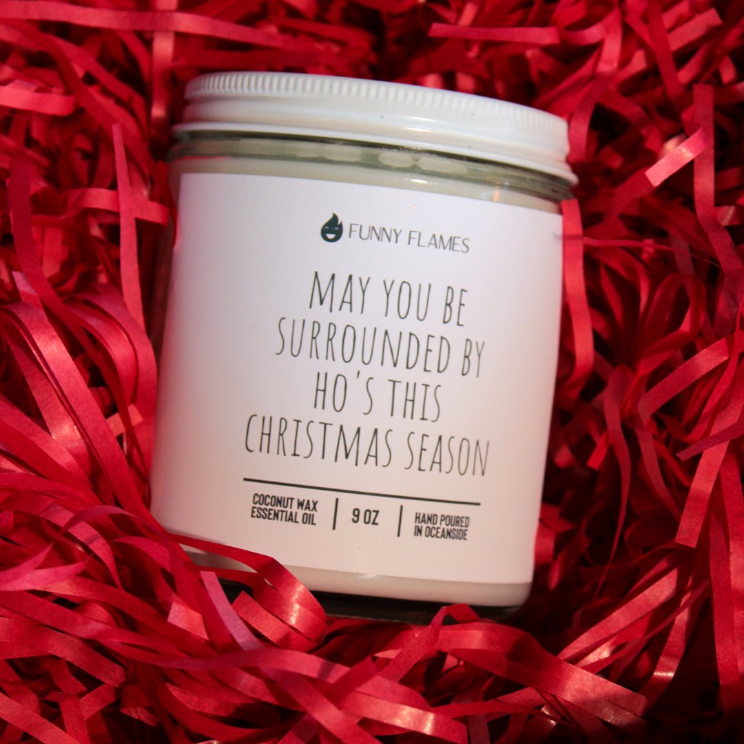 Funny Flames Candle Co - Les Creme - Wholesale Jar/Filled Candle - Holiday 2025 Best Sellers Collection 9oz Candles7