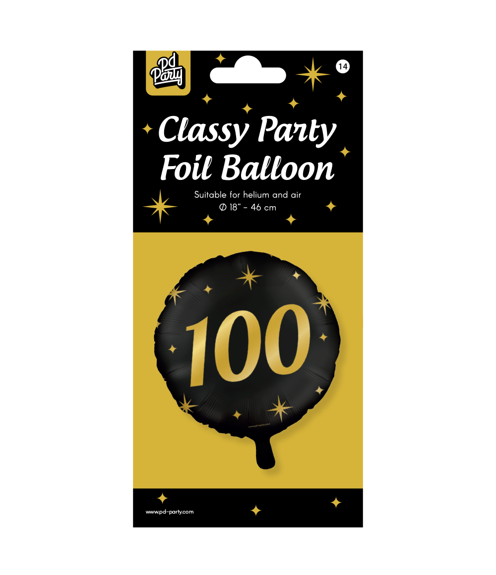 PD Party – Großhandel Luftballons – Edle Folienballons für Partys, 100 Stück2