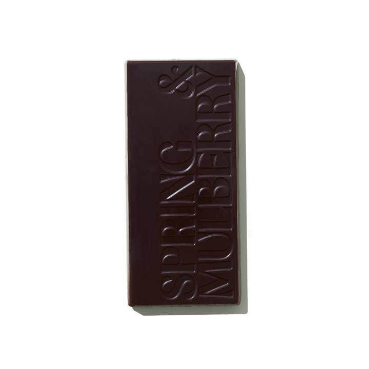 Spring & Mulberry - Wholesale Chocolate Bar - *Mini* Pure Dark Date-Sweetened Chocolate Bar