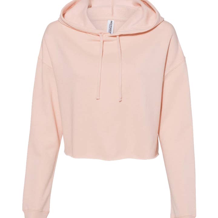 Custom Women's AFX64CRP Cropped Hoodie for wholesale by Stryder Gear